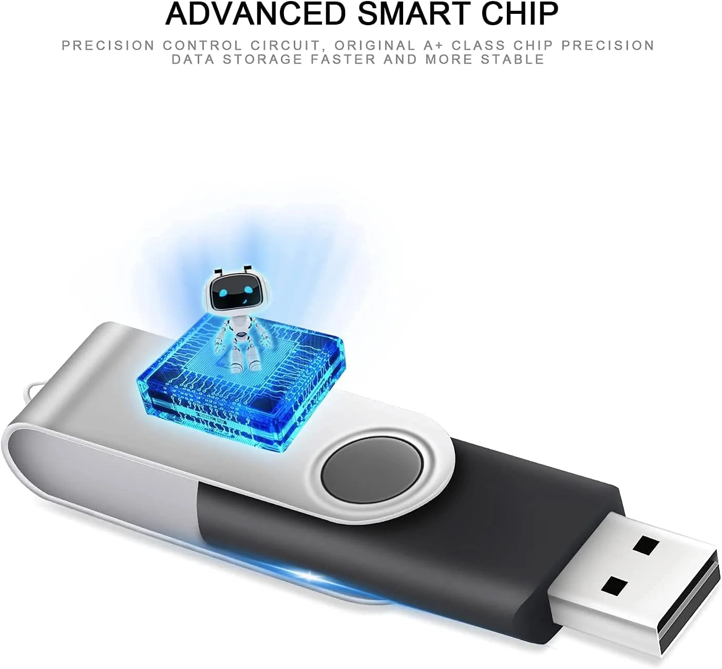 2TB USB Flash Drive, Portable Thumb Drive Memory Stick for Pc/Laptop (2000GB)-